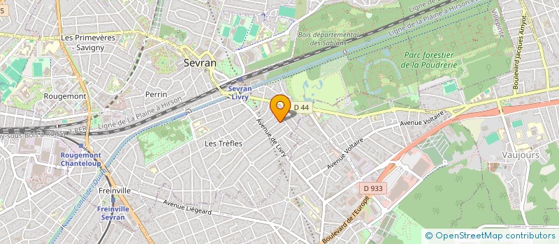 localisation de l'entreprise MONSIEUR CHERIF NASSAR à SEVRAN