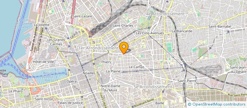 localisation de l'entreprise MONSIEUR CHERIF SAADI  MARSEILLE