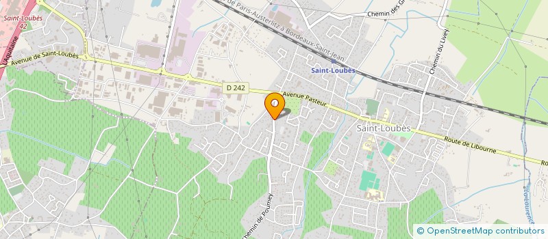 localisation de l'entreprise MONSIEUR CHERIF SEDIRI  SAINT-LOUBES