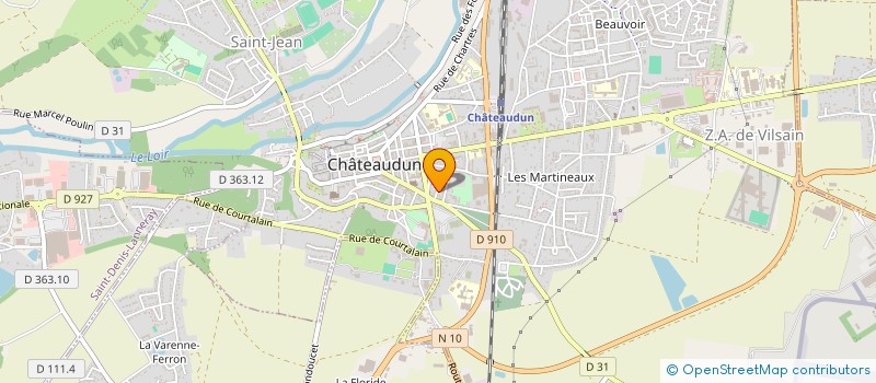 localisation de l'entreprise MONSIEUR CHERIF SEKOU à CHATEAUDUN
