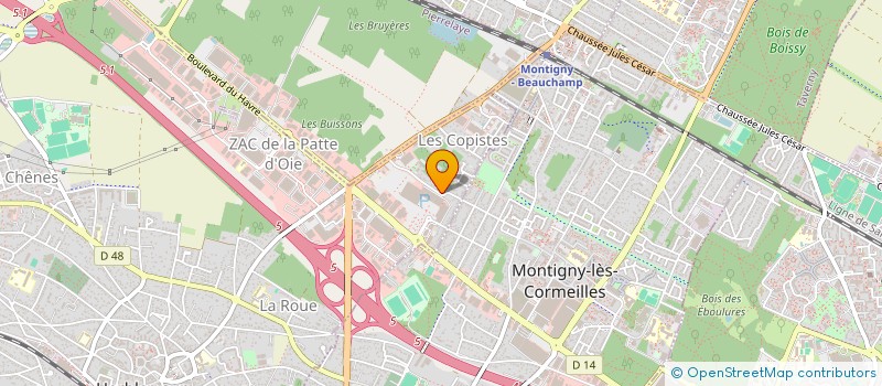 localisation de l'entreprise MONSIEUR CHERIF TOHAMED  HERBLAY-SUR-SEINE