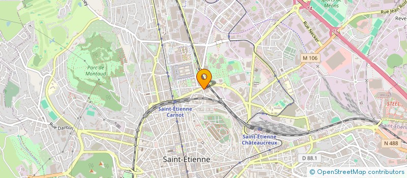 localisation de l'entreprise MONSIEUR CHERIF ZAIDI à SAINT-ETIENNE