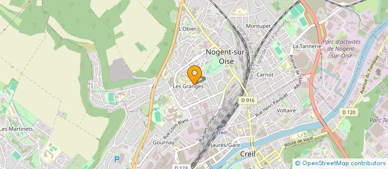 localisation de l'entreprise MONSIEUR CHERIF ZEBIRI  NOGENT-SUR-OISE