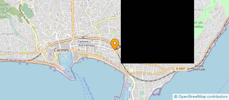 localisation de l'entreprise MONSIEUR CHERINE YOUSRY à CANNES