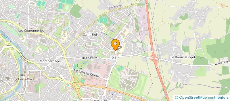 localisation de l'entreprise MONSIEUR CHERINOR SHAW  POITIERS