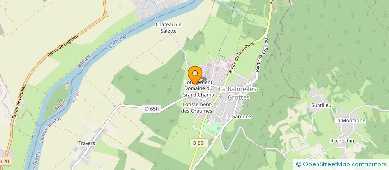 localisation de l'entreprise MONSIEUR CHERKAOUI HOUIRI  LA BALME-LES-GROTTES