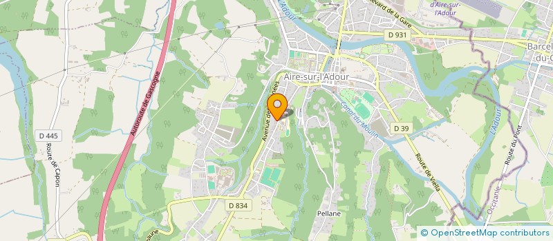 localisation de l'entreprise MONSIEUR CHERKE SIDEFE  AIRE-SUR-L'ADOUR