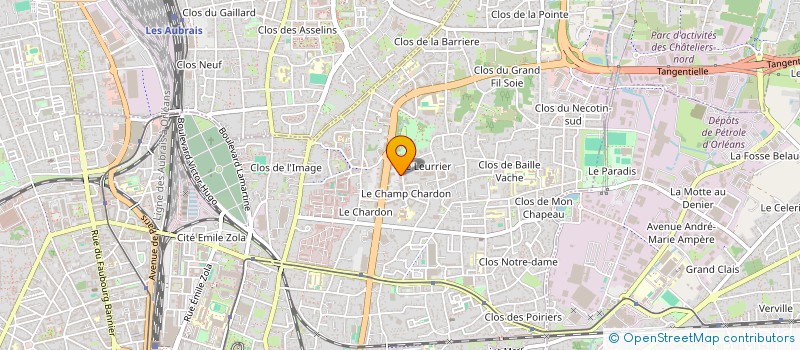 localisation de l'entreprise MONSIEUR CHERNOH BAH à ORLEANS