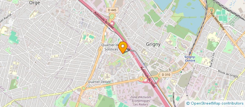 localisation de l'entreprise MONSIEUR CHERNOR JALLOH à GRIGNY