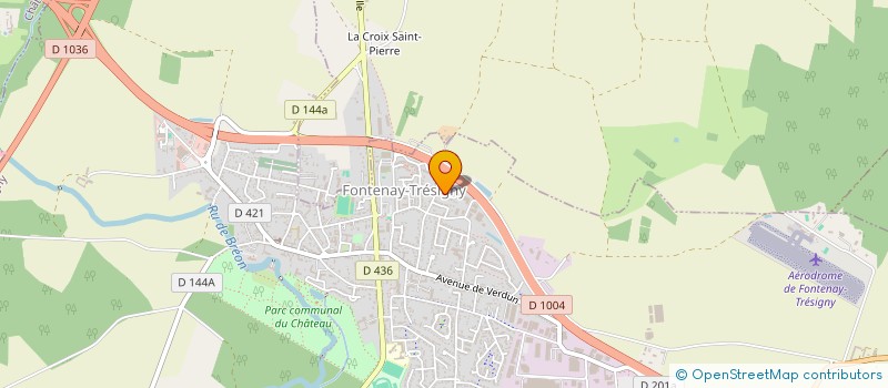 localisation de l'entreprise MONSIEUR CHERUBIN BAMFUMU  FONTENAY-TRESIGNY