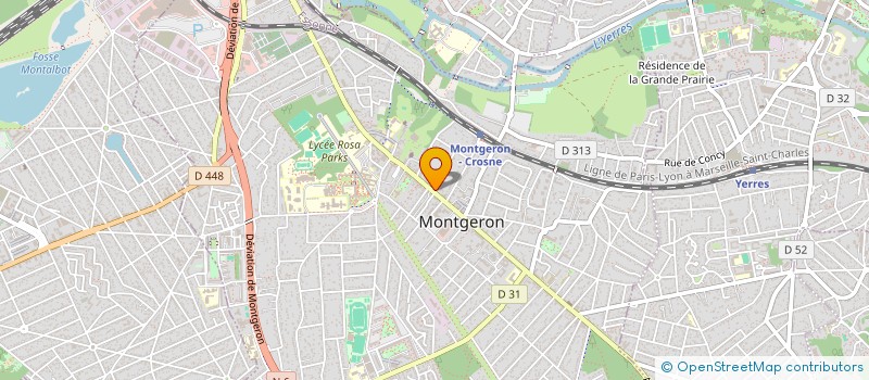 localisation de l'entreprise MONSIEUR CHESNEL CHARLISMA à MONTGERON
