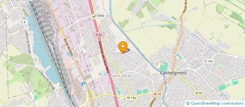 localisation de l'entreprise MONSIEUR CHESNEL EKOGHA NGUEMA à SAINT-ALBAN