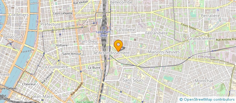 localisation de l'entreprise MONSIEUR CHESNEL JUSTIN  LYON