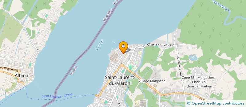 localisation de l'entreprise MONSIEUR CHEUNE MITH à SAINT-LAURENT-DU-MARONI