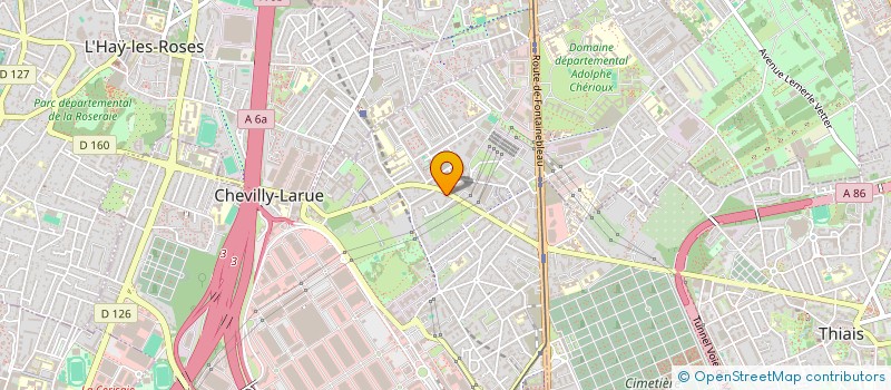 localisation de l'entreprise MONSIEUR CHEVILLY-LARUE NILO  CHEVILLY-LARUE