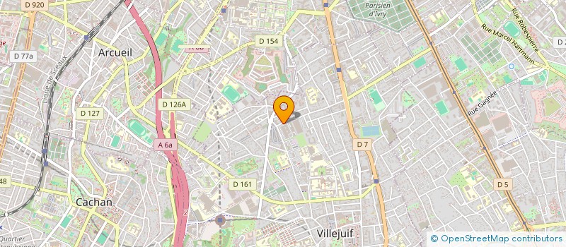 localisation de l'entreprise MONSIEUR CHEZAN BAHADOURALY  VILLEJUIF