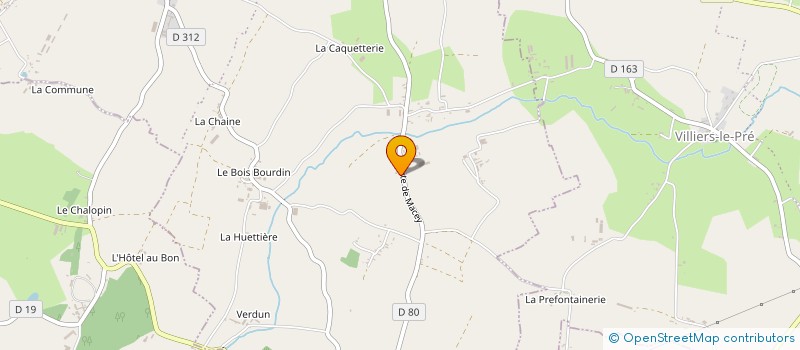 localisation de l'entreprise MONSIEUR CHEZNEY CHAPMAN-WHITMAN  PONTORSON