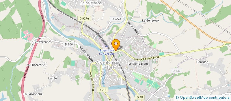 localisation de l'entreprise MONSIEUR CHI HAO THOMAS TON à ARGENTON-SUR-CREUSE