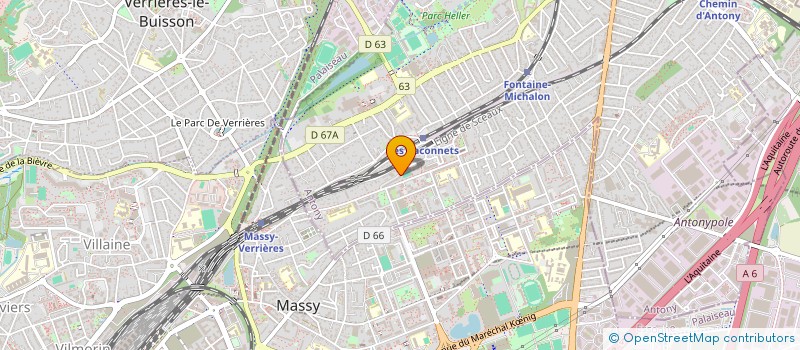 localisation de l'entreprise MONSIEUR CHI LE à ANTONY