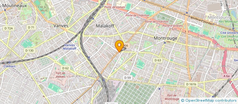 localisation de l'entreprise MONSIEUR CHI LIK KUI  MONTROUGE