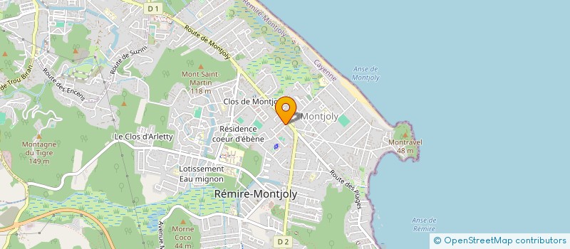 localisation de l'entreprise MONSIEUR CHI MAN à REMIRE MONTJOLY