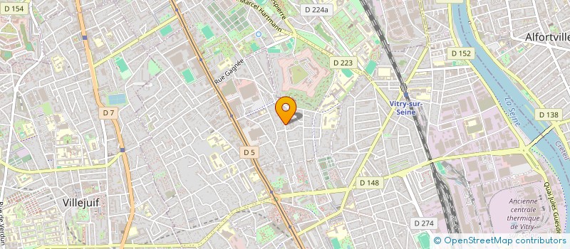 localisation de l'entreprise MONSIEUR CHI TRAN à VITRY-SUR-SEINE