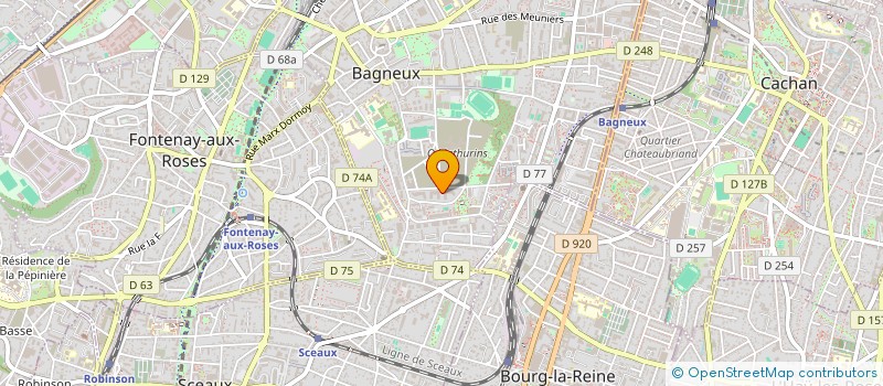 localisation de l'entreprise MONSIEUR CHI TRUNG NGUYEN à BAGNEUX