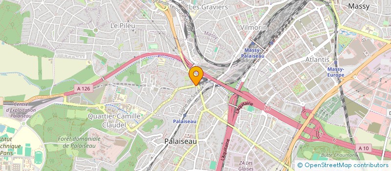 localisation de l'entreprise MONSIEUR CHIBANI ELJEDDI  PALAISEAU