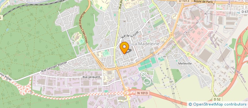 localisation de l'entreprise MONSIEUR CHIBUEZE-EZENWA ANOZIE  EVREUX