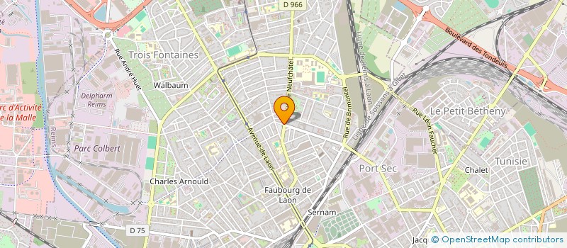 localisation de l'entreprise MONSIEUR CHIENTE NASDAS  REIMS