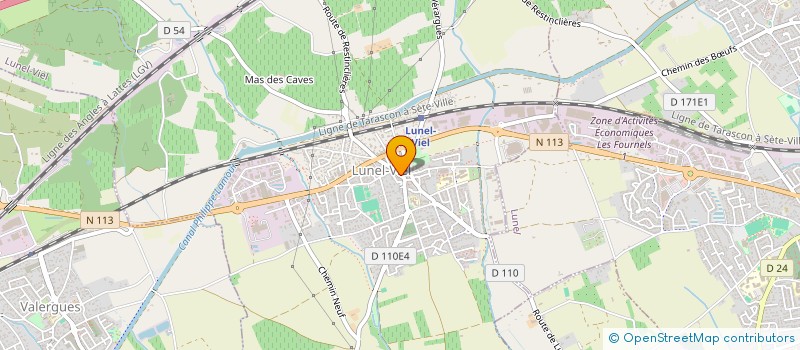 localisation de l'entreprise MONSIEUR CHIHAB MIMOUN  LUNEL-VIEL