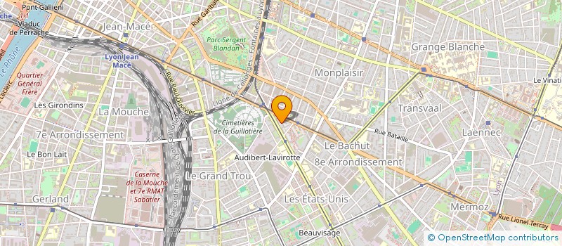 localisation de l'entreprise MONSIEUR CHIHEB AYARI  LYON