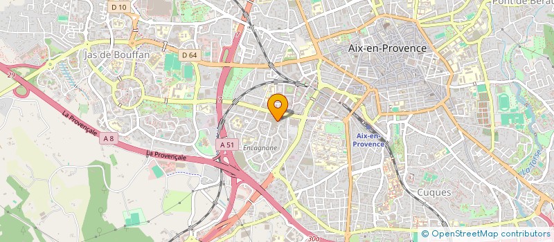 localisation de l'entreprise MONSIEUR CHIHEB KHELIFI  AIX-EN-PROVENCE