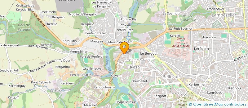 localisation de l'entreprise MONSIEUR CHIHEB MAHBOULI à BREST