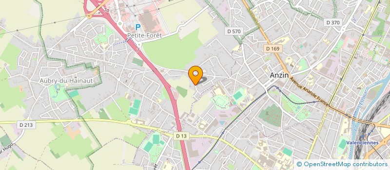 localisation de l'entreprise MONSIEUR CHIHEB OUESLATIE  PETITE FORET