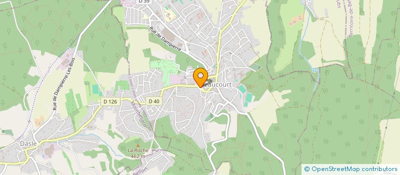 localisation de l'entreprise MONSIEUR CHIHEB RACHEDI à BEAUCOURT