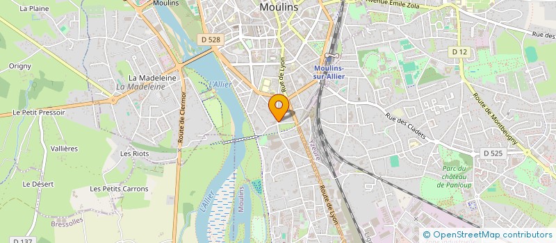 localisation de l'entreprise MONSIEUR CHIHEB SEKITA  YZEURE