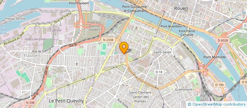 localisation de l'entreprise MONSIEUR CHIHEIB GHANZOURI à ROUEN