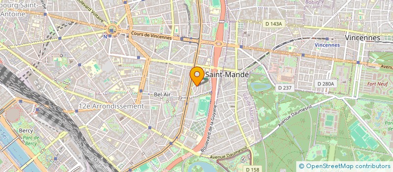 localisation de l'entreprise MONSIEUR CHIJIOKE JOSEPH  PARIS