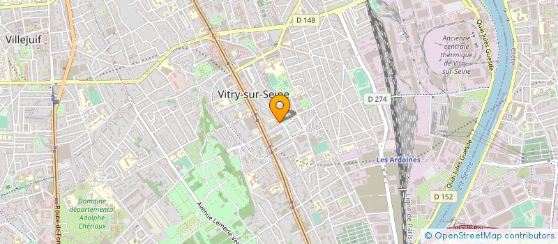 localisation de l'entreprise MONSIEUR CHILUKURI MANIKANTAREDDY  VITRY-SUR-SEINE