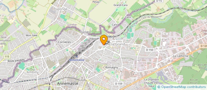 localisation de l'entreprise MONSIEUR CHINGISBOLD BATSUREN  VILLE-LA-GRAND