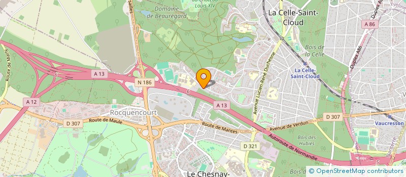 localisation de l'entreprise MONSIEUR CHINTAKA HERATH MUDIYANSELAGE  LA CELLE-SAINT-CLOUD