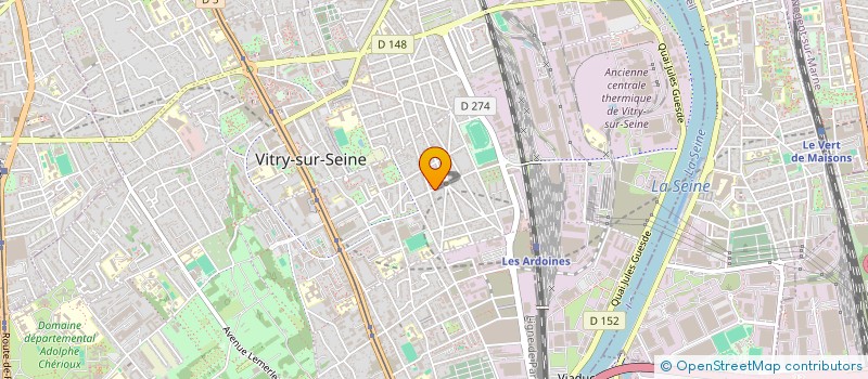 localisation de l'entreprise MONSIEUR CHINTU YELAMALA  VITRY-SUR-SEINE