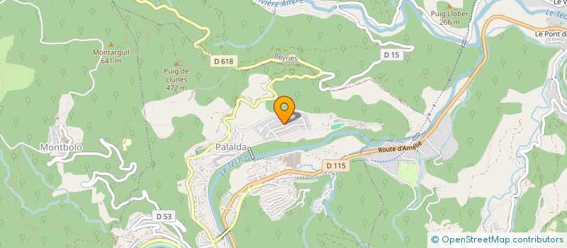 localisation de l'entreprise MONSIEUR CHIO SENG SEAPHANH  AMELIE-LES-BAINS-PALALDA