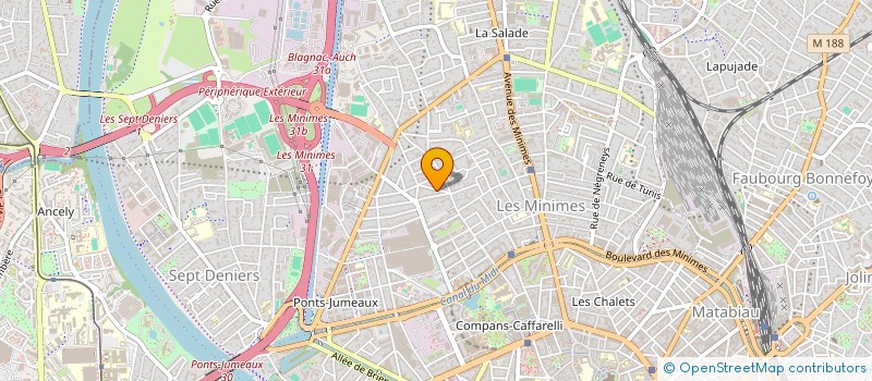 localisation de l'entreprise MONSIEUR CHIOVETTE GIULIANO à TOULOUSE
