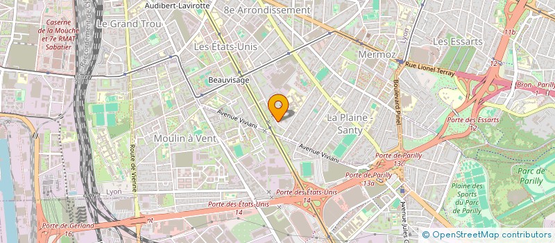 localisation de l'entreprise MONSIEUR CHIRIFOU BALDE  LYON