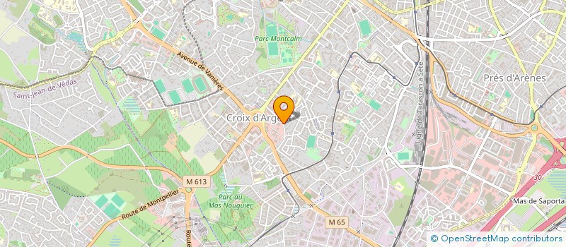 localisation de l'entreprise MONSIEUR CHIRROC BREELL  MONTPELLIER