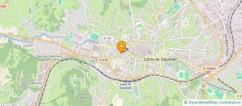 localisation de l'entreprise MONSIEUR CHISTIANE FAIVRE à LONS-LE-SAUNIER