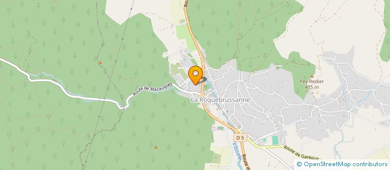 localisation de l'entreprise MONSIEUR CHISTOPHE GIRAUD  FORCALQUEIRET