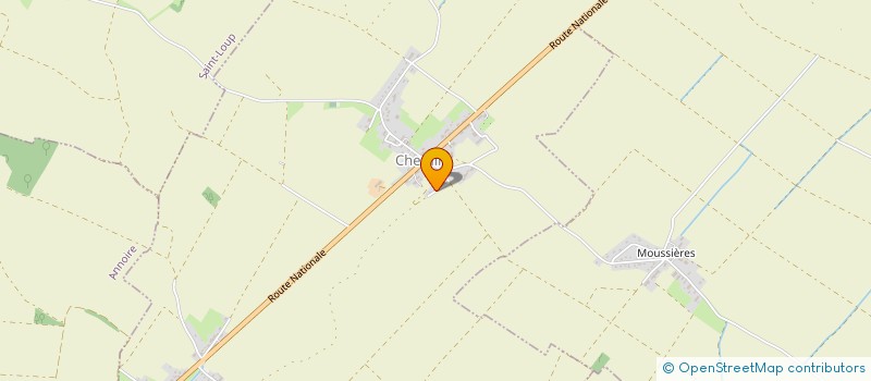 localisation de l'entreprise MONSIEUR CHISTOPHE JACOT  CHEMIN